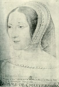 Françoise de Foix, Châteaubriantin kreivitär, 1500-luvun alku, 1907. tekijältä Unbekannt