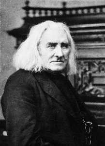 Franz Liszt, unkarilainen pianisti ja säveltäjä, 1800-luvun loppu tekijältä Unbekannt