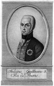 Fredrik Vilhelm III, Preussin kuningas, 1800-luku tekijältä Unbekannt