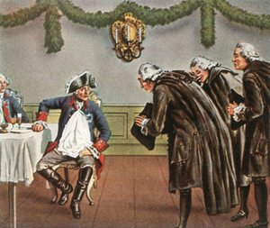 Frederick Suuri ja miehet Greiffenbergistä, 1784, 1936. tekijältä Unbekannt