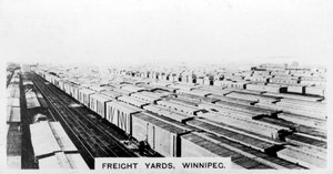 Rahtitelakat, Winnipeg, Manitoba, Kanada, 1920-luku tekijältä Unbekannt