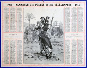 Ranskan muukalaislegioona, 1913 tekijältä Unbekannt