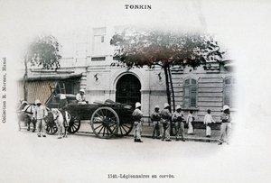 Ranskan muukalaislegioona, Tonkin, Ranskan Indokiina Vietnam, 1900-luku tekijältä Unbekannt