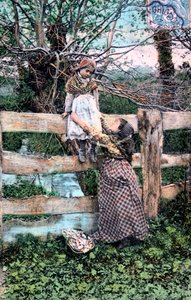 Ranskalainen postikortti, c1900 tekijältä Unbekannt