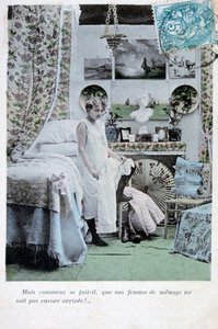 Ranskalainen postikortti, c1900 tekijältä Unbekannt