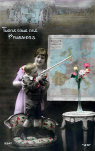 Ranskan ensimmäisen maailmansodan postikortti, 1914-1918 tekijältä Unbekannt