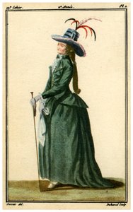 Ranskalaista muotia 1700-luvulta, 1786-1789 1938 tekijältä Unbekannt