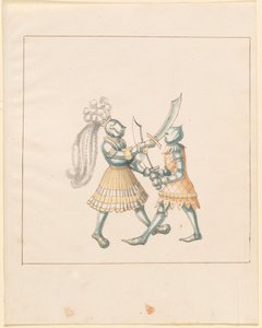 Freydal, The Book of Jousts and Tournament of Emperor Maximilian I: Combats...Plate 153, c1515. tekijältä Unbekannt