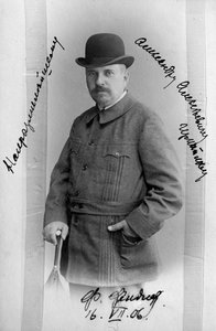 Friedrich Fjodor Fiedler, venäläisen runouden kääntäjä, v. 1906 tekijältä Unbekannt