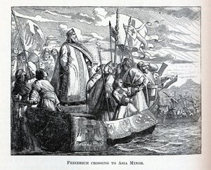 Friedrichin ylitys Vähä-Aasiaan, 1882 tekijältä Unbekannt