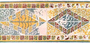 Friisi Saint-Pierre-de-Clagesin kirkossa Sveitsissä, 1928. tekijältä Unbekannt