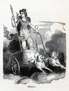 Frigga, 1882 tekijältä Unbekannt