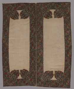 Bolster-kotelon etu- ja takapuoli, 1700-luku. tekijältä Unbekannt