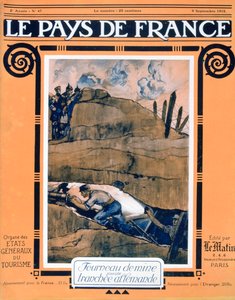 Le Pays de Francen etukansi, 9. syyskuuta 1915 tekijältä Unbekannt