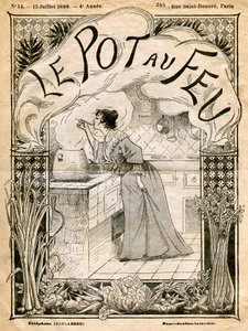 Le Pot au Feun etukansi, 15. heinäkuuta 1896 tekijältä Unbekannt