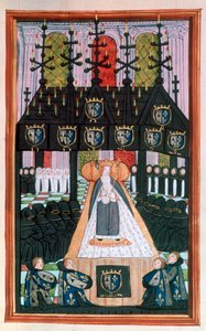 Anna Bretagnen hautajaiset, Notre Dame, Pariisi, 1514, 1500-luku tekijältä Unbekannt