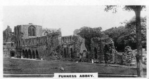 Furness Abbey, Cumbria, 1920-luku tekijältä Unbekannt
