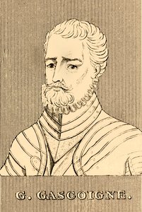 G. Gascoigne, c1535-1577, 1830. tekijältä Unbekannt