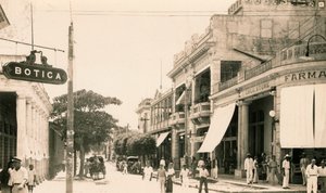 Garcia Street, Guantanamo, Kuuba, c1900 tekijältä Unbekannt