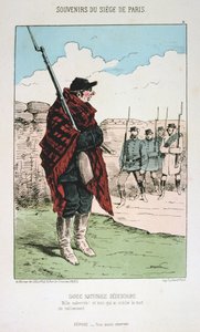Guard National Sedentaire, Pariisin piiritys, 1870-1871 tekijältä Unbekannt