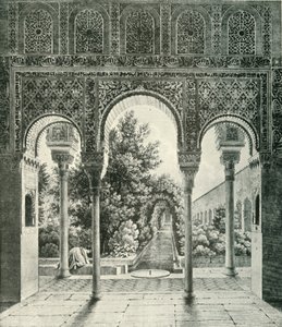 Generalifen puutarha, 1800-luku, 1907. tekijältä Unbekannt