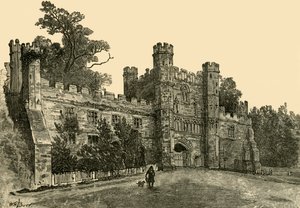 Gateway of Battle Abbey, 1898. tekijältä Unbekannt