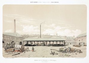 General Industrial Scenes Coal store, St Leonard, Liege, Belgia tekijältä Unbekannt