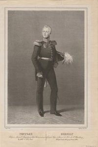 Kenraali Ivan Savvich Gorgoli, Pietarin poliisipäällikkö, 1822 tekijältä Unbekannt