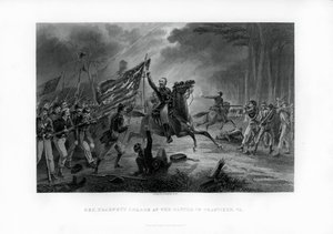 Kenraali Kearnys Charge, Chantillyn taistelu, Virginia, 1. syyskuuta 1862, 1862-1867 tekijältä Unbekannt