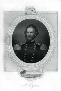 Kenraali Nathaniel Lyon, unionin kenraali Yhdysvaltain sisällissodassa, 1862-1867 tekijältä Unbekannt
