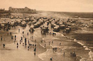 Yleinen näkymä Strandille Bath-aikana, n. 1928 tekijältä Unbekannt