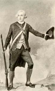 Kenraali Warren, minuuttimiehen puvussa, c1760, 1937. tekijältä Unbekannt