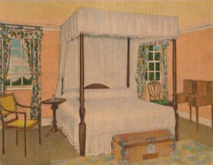 Kenraali Washingtonin makuuhuone, 1946 tekijältä Unbekannt
