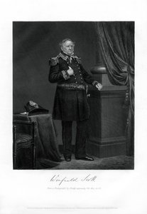 Kenraali Winfield Scott, Yhdysvaltain armeijan kenraali, diplomaatti ja presidenttiehdokas, 1862-1867 tekijältä Unbekannt