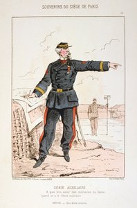 Genie Auxiliaire, Pariisin piiritys, Ranskan ja Preussin sota, 1870-1871. tekijältä Unbekannt