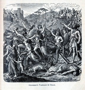 Genserics Vandaalit Italiassa, 1882 tekijältä Unbekannt