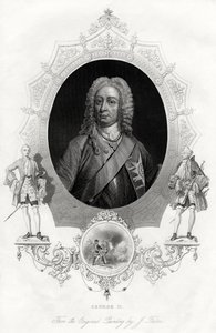 George II, Ison-Britannian ja Irlannin kuningas, 1860 tekijältä Unbekannt