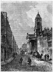 George Street, Hanover Square, Lontoo, 1800 1891 tekijältä Unbekannt
