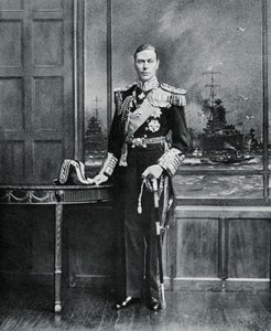 George VI, kuninkaallisen laivaston laivaston amiraali, 1936 tekijältä Unbekannt