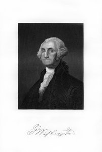 George Washington, Yhdysvaltain ensimmäinen presidentti, 1872 tekijältä Unbekannt