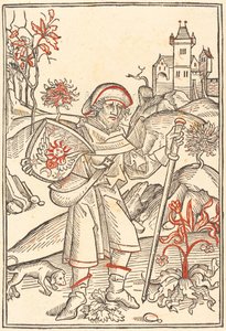 Gerson pyhiinvaeltajana, 1489. tekijältä Unbekannt