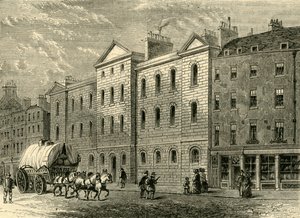 Giltspur Street Compter, 1840, c1872. tekijältä Unbekannt