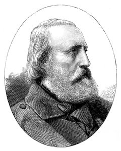 Giuseppe Garibaldi 1807-1882, italialainen patriootti tekijältä Unbekannt