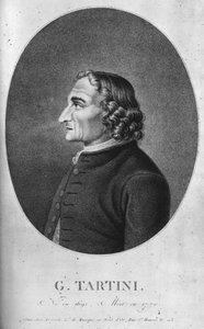Giuseppe Tartini 1692-1770 oli italialainen barokkisäveltäjä ja viulisti tekijältä Unbekannt