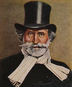 Giuseppe Verdi 1813-1901. - Michelin maalaus, 1934. tekijältä Unbekannt