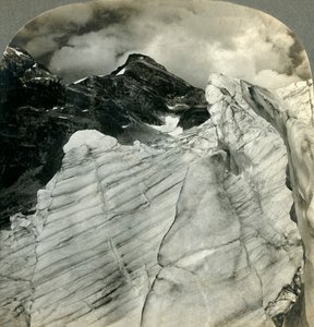 Jäätikkönäkymä Kanadan kalliovuorilla..., eKr., Kanada, 1903. tekijältä Unbekannt