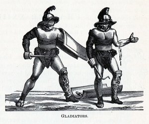 Gladiaattorit, 1882 tekijältä Unbekannt