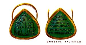 Gnostinen talisman, 1923 tekijältä Unbekannt
