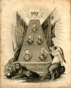 Jumala antaa voiton Englannille, 1816. tekijältä Unbekannt