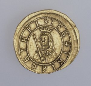 Valtiomiehen Sofia Aleksejevnan kultakolikko, vuosina 1682-1687 tekijältä Unbekannt